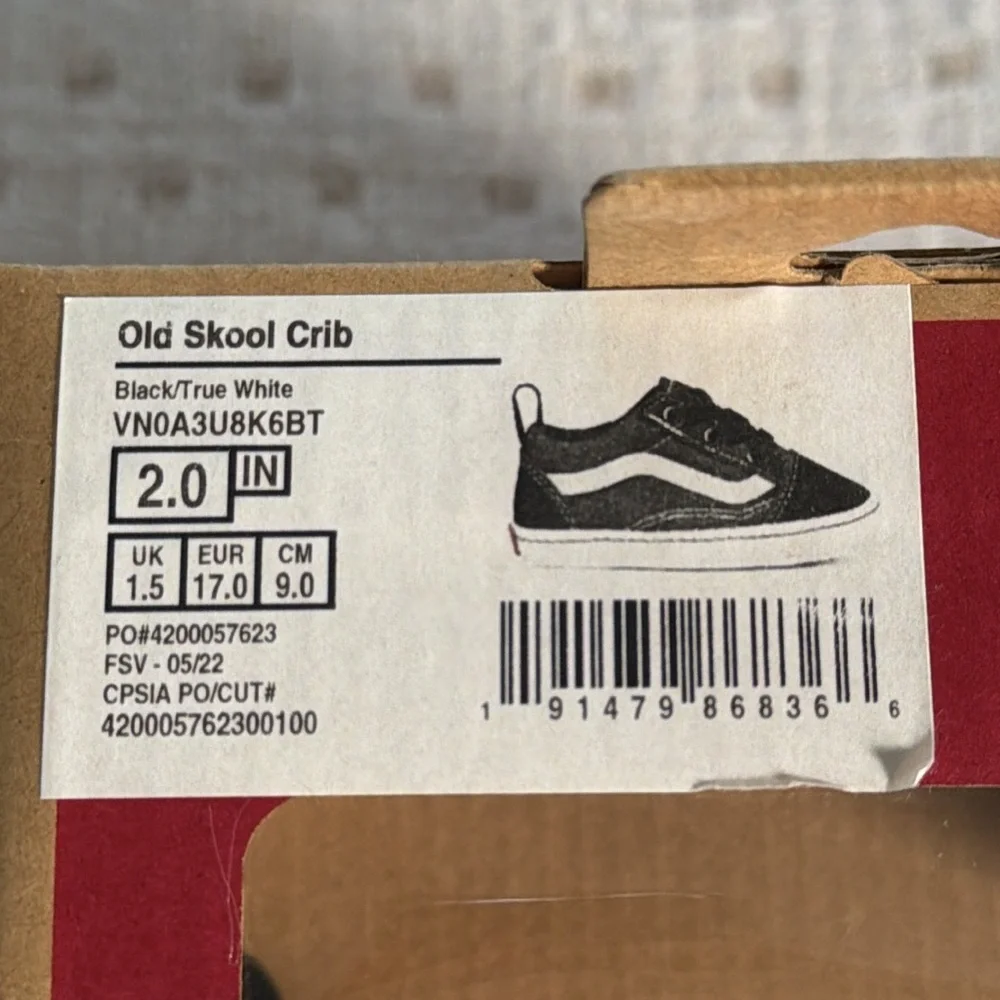 Vans never been